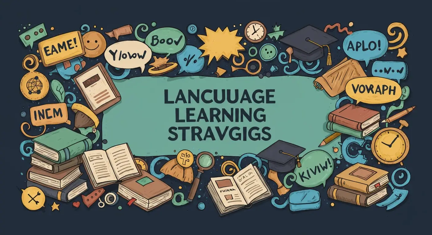 英語学習のコツを表すイラスト