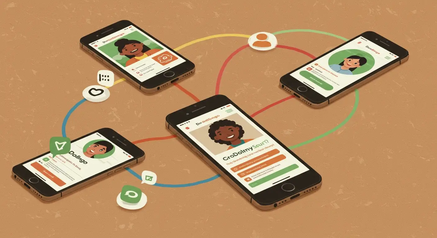 Duolingoの学習コミュニティとソーシャル機能
