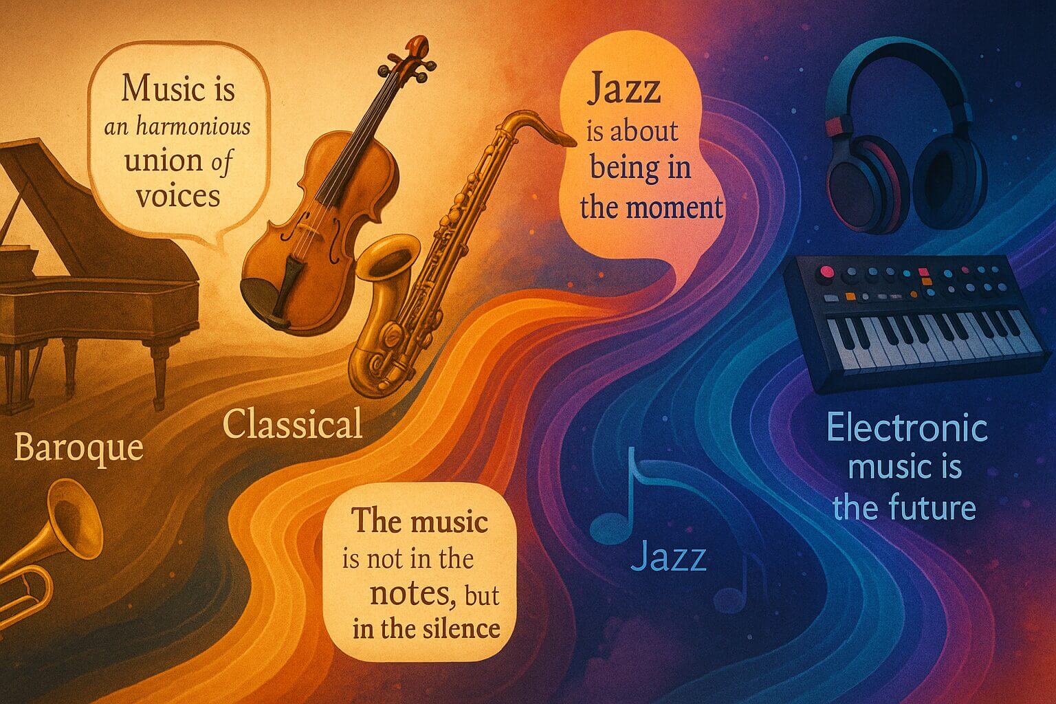 英語音楽名言シーン別・目的別音楽名言活用ガイド